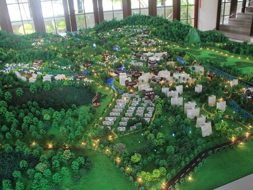 成县成县沙盘模型