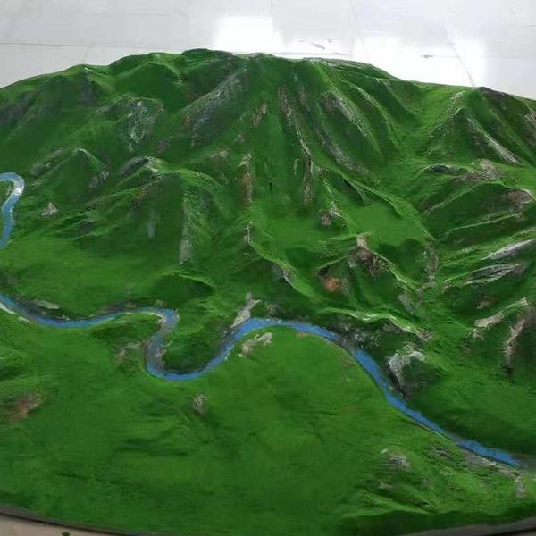 地形成县成县沙盘模型展示