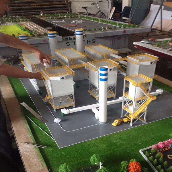 三联聚能成县机械模型