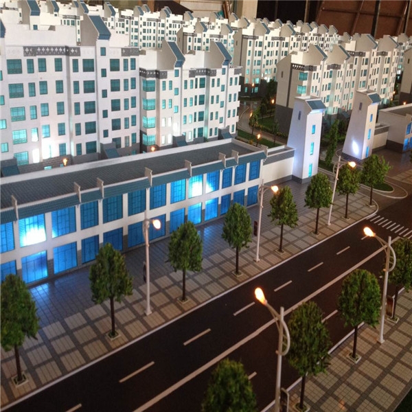 民勤成县楼盘模型