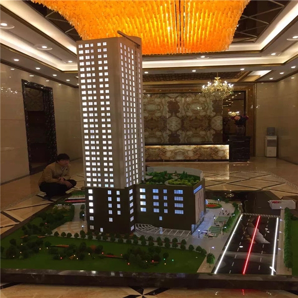 西北更大比例成县楼盘模型展示