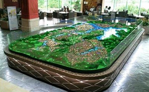 制作成县成县沙盘模型需要注意细节