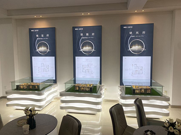 白银坤阳华府地产成县户型模型